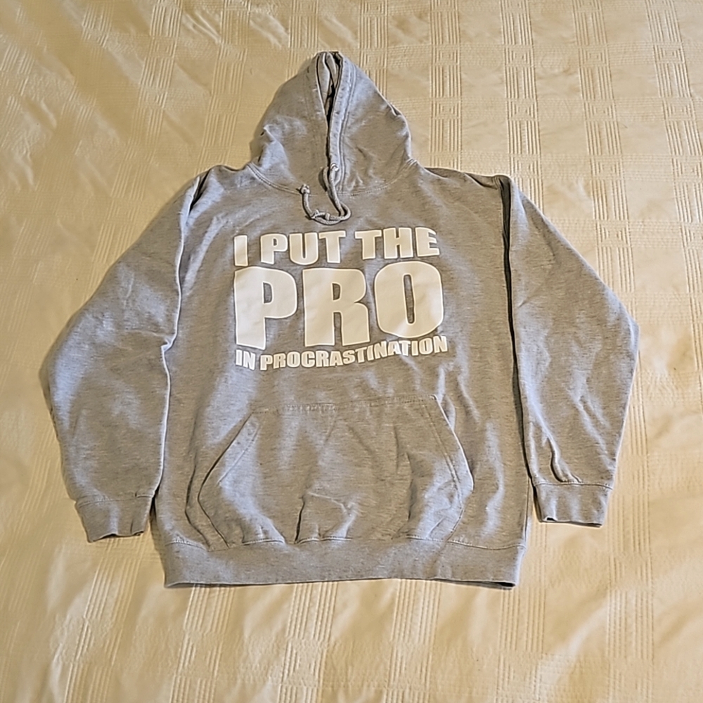 Men's new, never worn hoodie in size large.